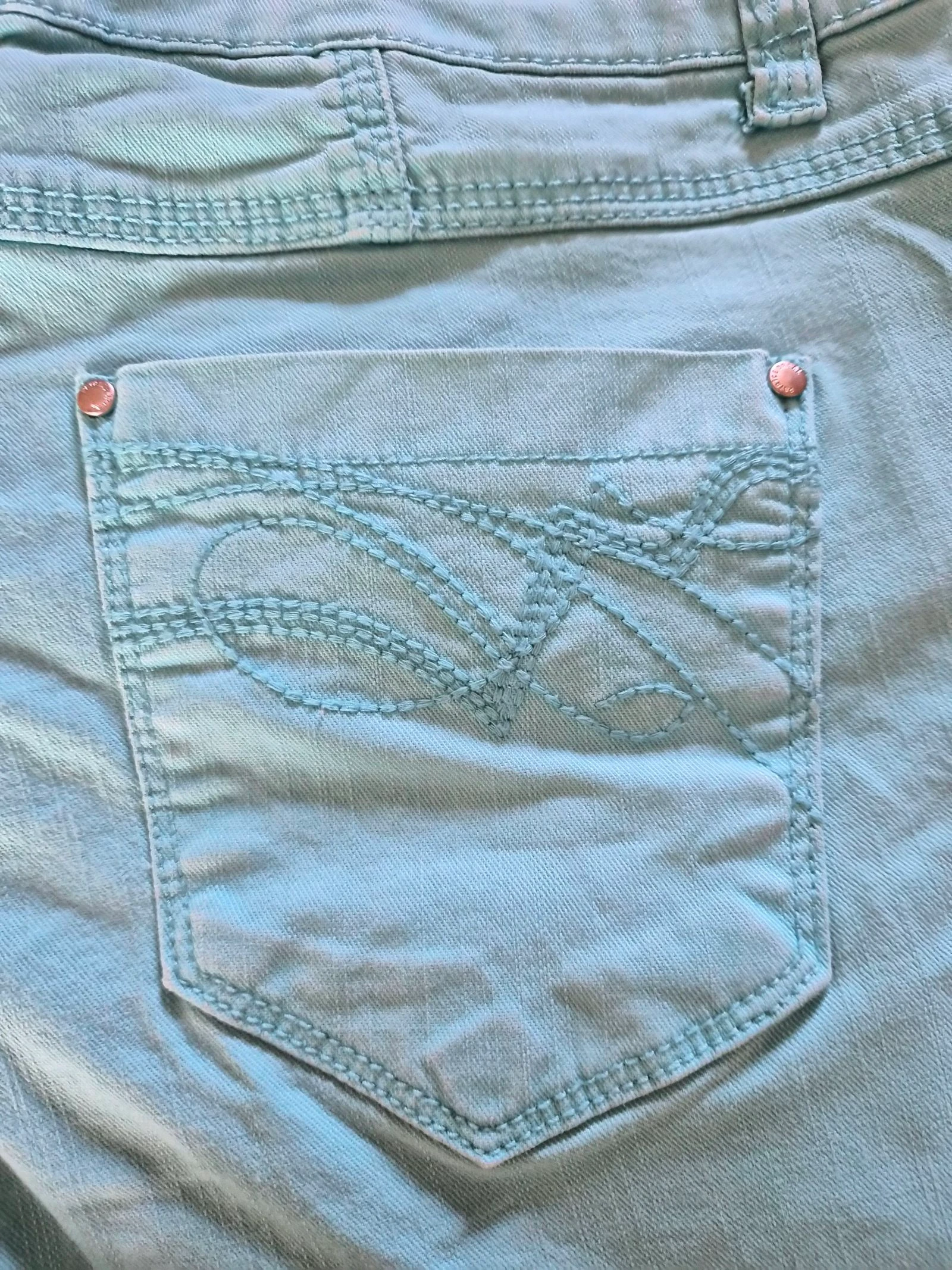 Short turquoise Patrice Bréal taille 42/XL – photo 5